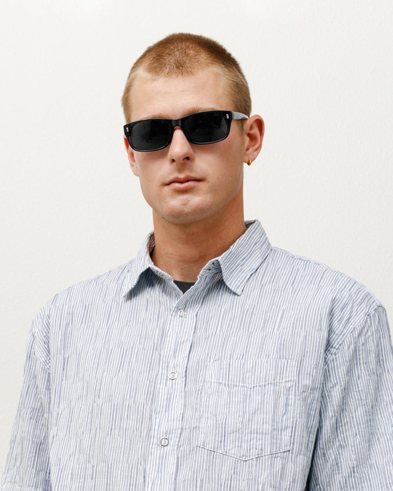Stüssy Michael Sunglasses | Stussy Zonnebril Dames Black/Black QO99-4069H3