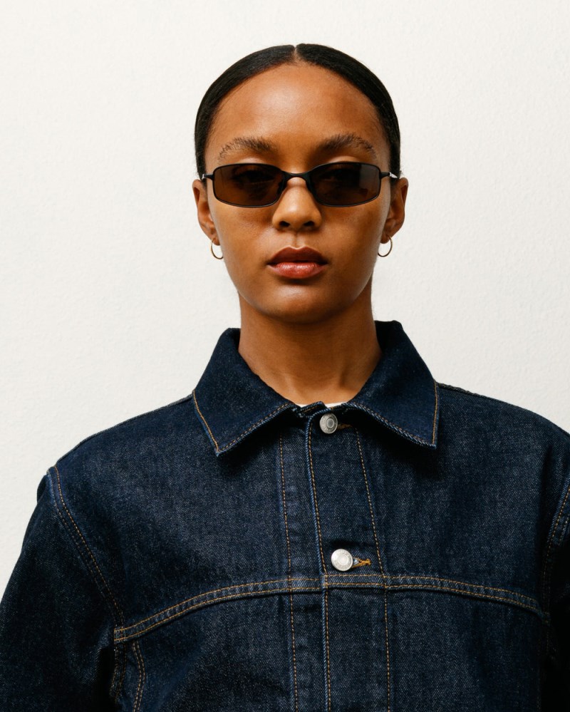 Stüssy Simon Sunglasses | Stussy Zonnebril Heren Black/Brown XQ54-1844M7